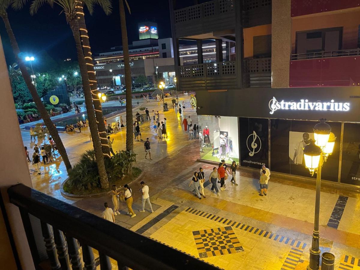Appartement Haut Standing Gueliz Plaza Avec Vue มาร์ราเกช ภายนอก รูปภาพ